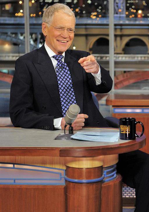 David Letterman has been a late night television talk show host for many years.