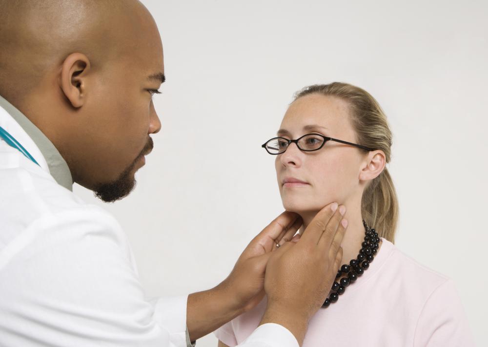 Salivary glands are located in and around the mouth and throat.