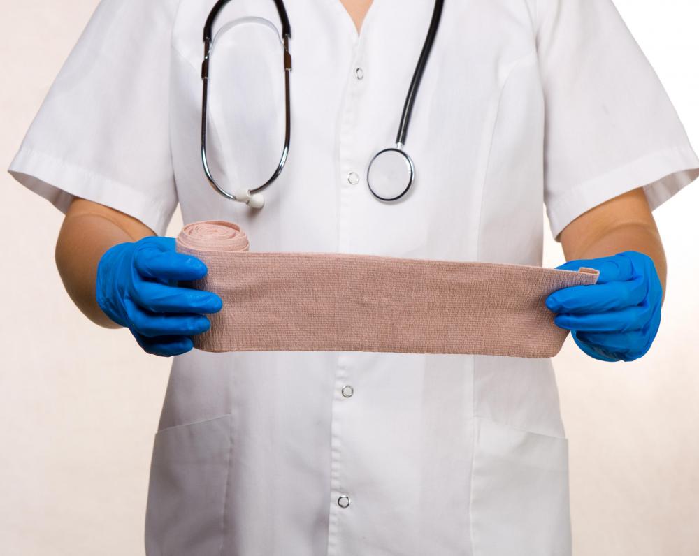Tensor bandages may be available at doctors' offices.