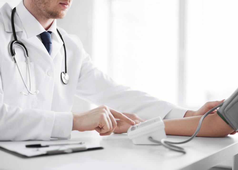 High blood pressure may cause cerebral infarction.