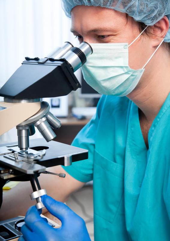 Isopropyl alcohol can be added to DNA samples for easier viewing under a microscope.
