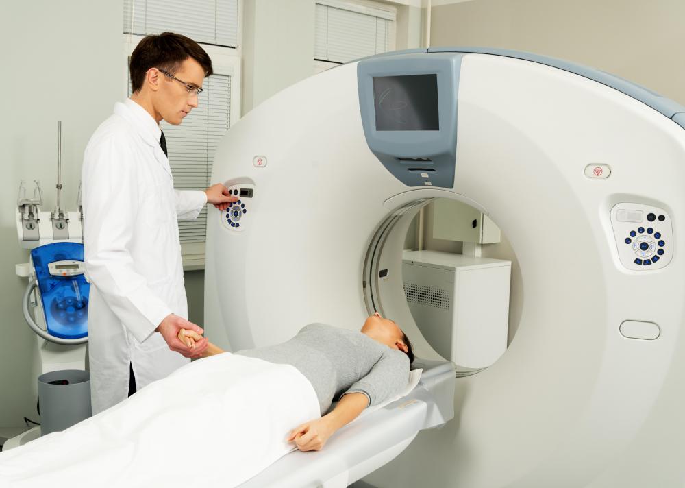 Cerebral infarction may be diagnosed with a CT scan.