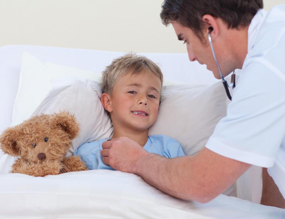 A doctor should be contacted if parents notice a significant amount of blood in their child's stool.