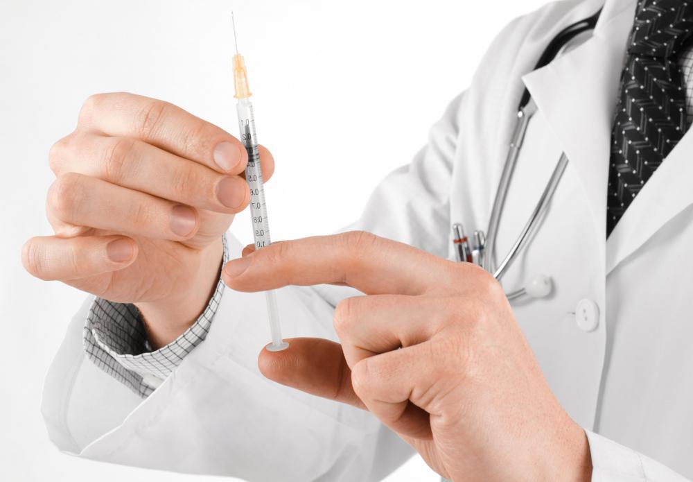 Injectable drugs may be used to soothe joint pain caused by immune disorders such as rheumatoid arthritis.
