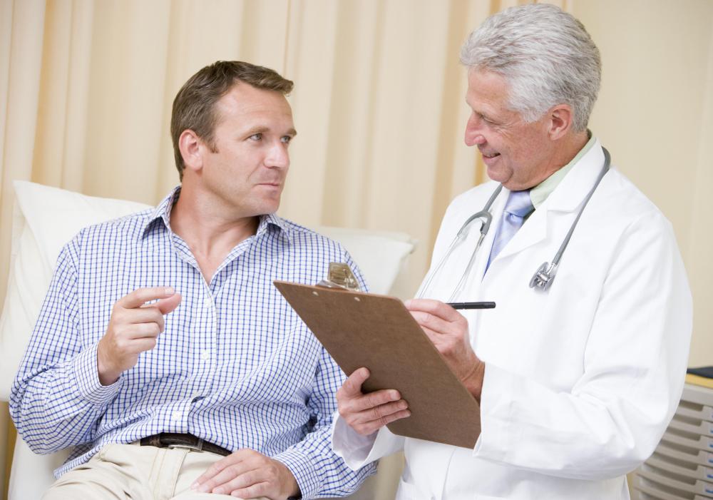 A doctor's visit may be in order if experiencing problems with residual urine in the bladder as it can be a sign of other issues like enlarged prostate or bladder stones.