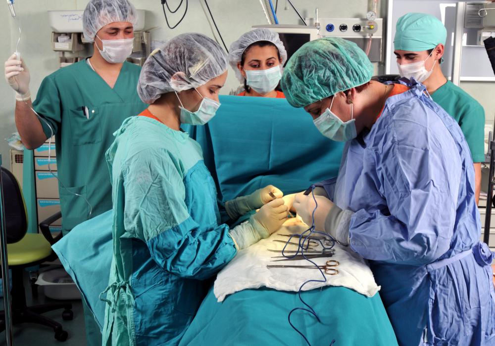 Surgery may be required to treat ogilvie syndrome.