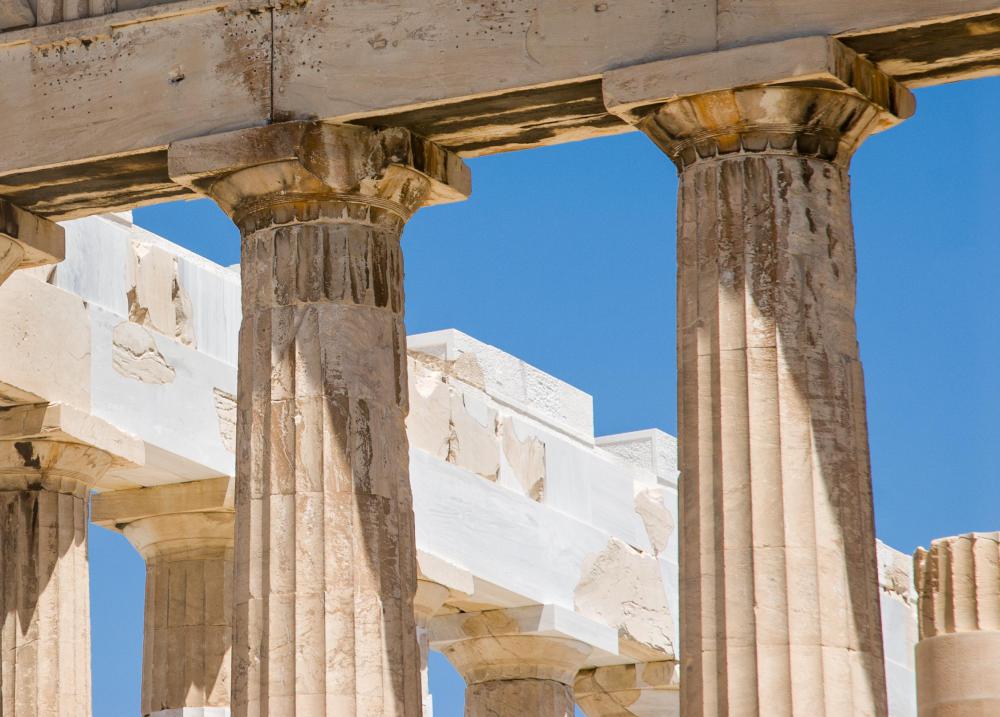 The ancient Greeks used the Golden Ratio to create beauty in architecture.