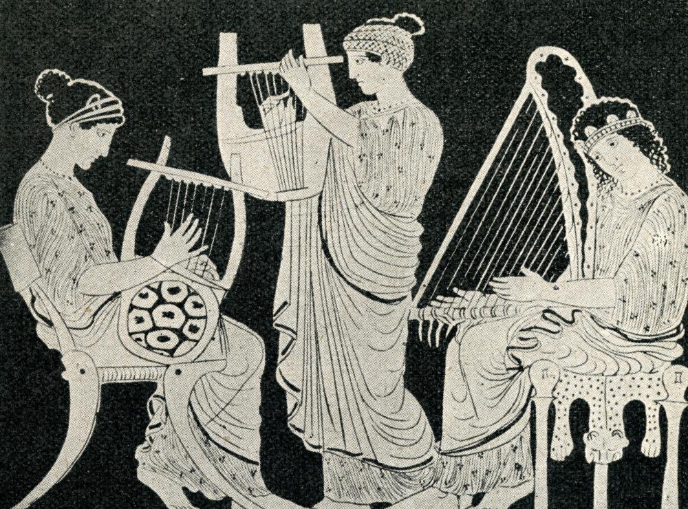 The seven modes of music can be traced back to ancient Greece.