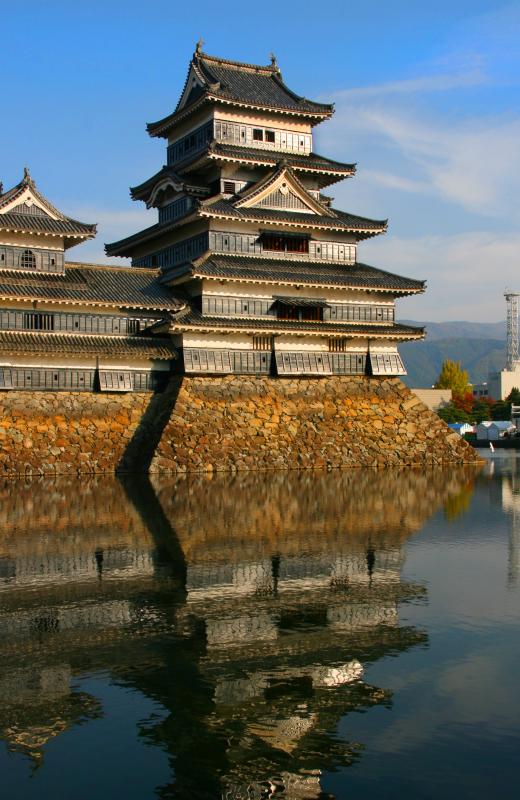 Edo Castle was the stronghold of the powerful Tokugawa family.