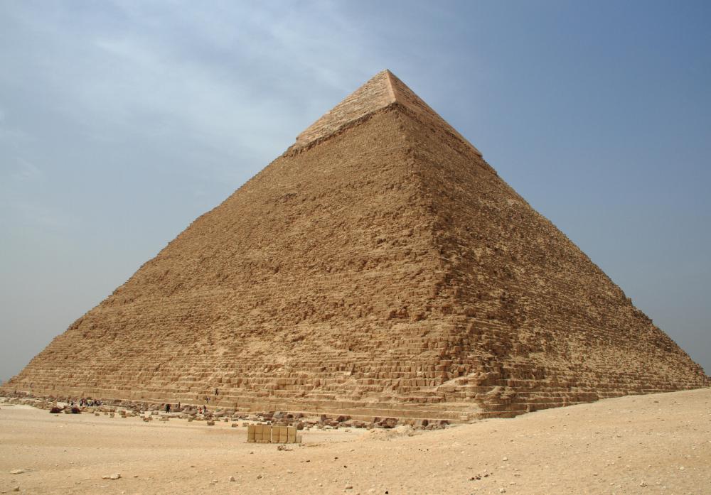 Walking tours may be planned around popular attractions like the Pyramids of Giza, Egypt.