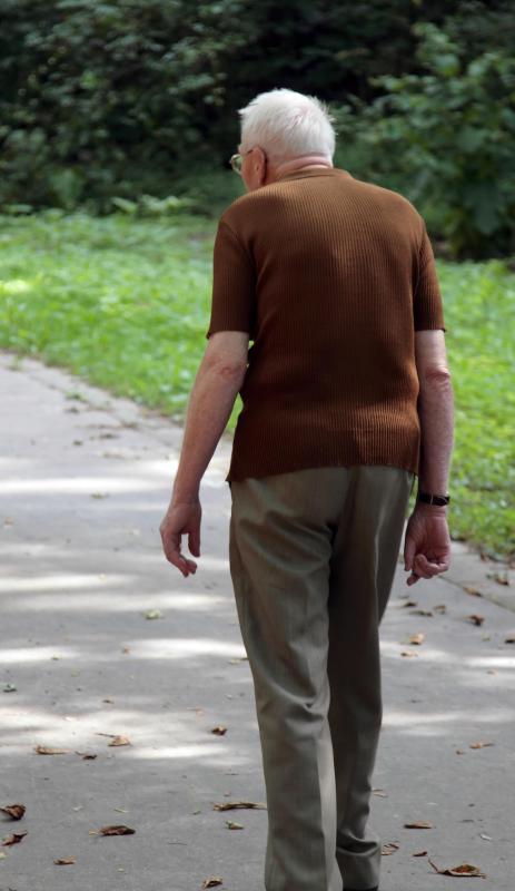 Elderly people may require direct supervision to ensure they don't wander off.