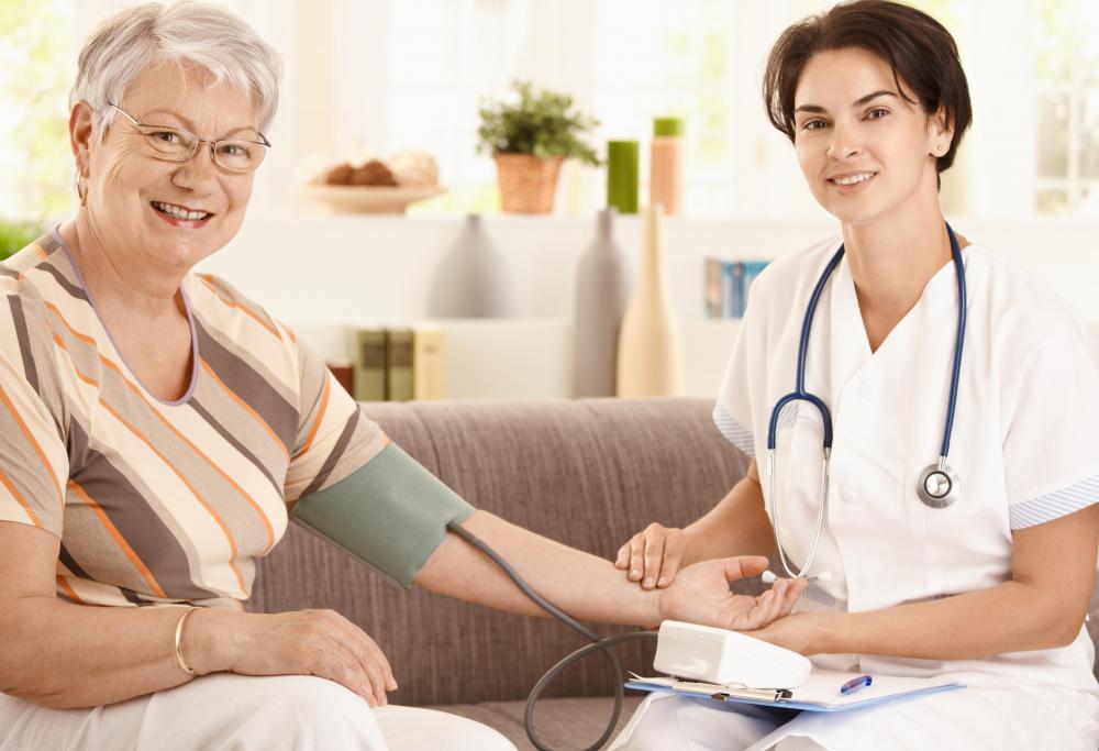 Water pills may be used to treat high blood pressure.