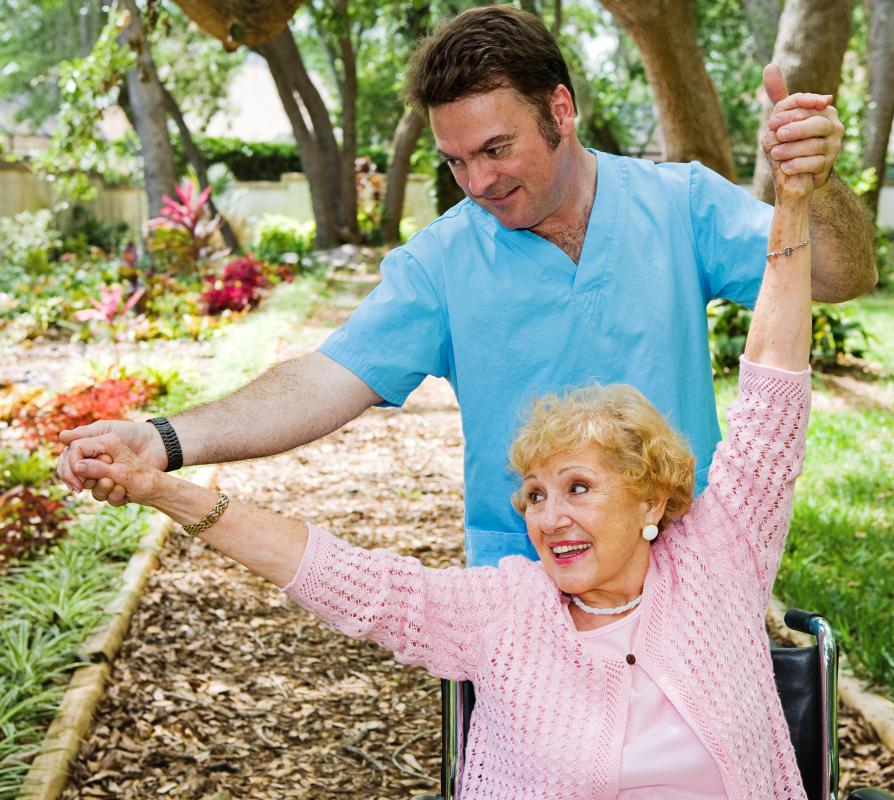 Physical therapy may be necessary after a shoulder injury.