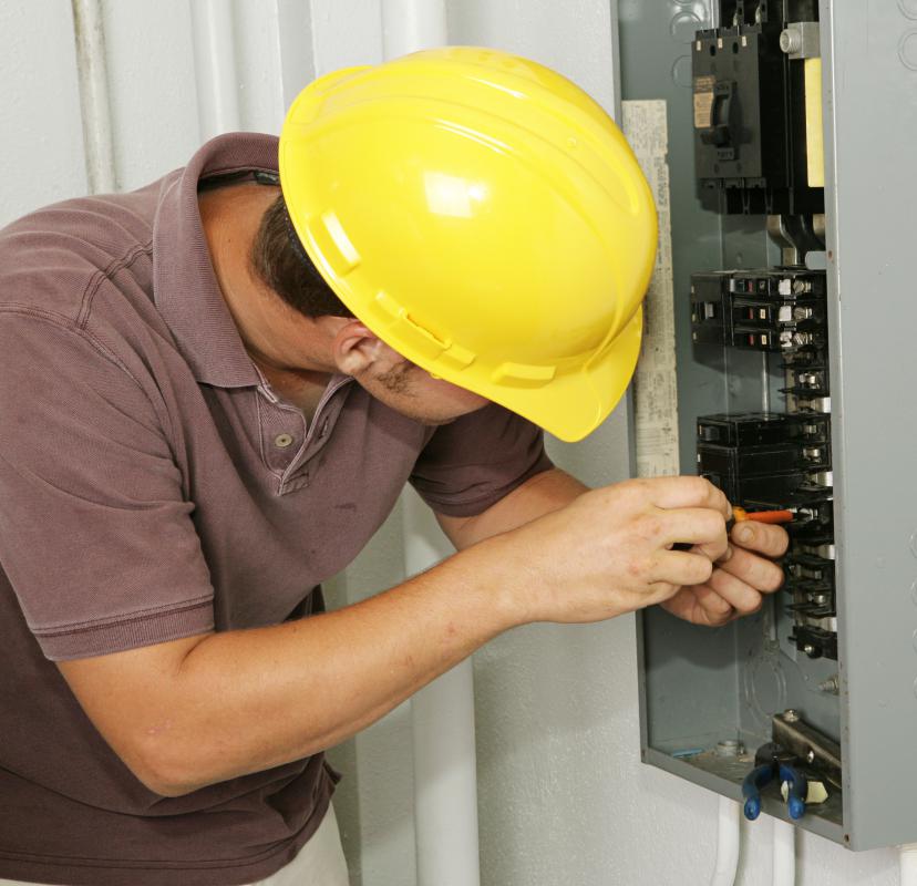 Electricians are usually subcontractors for construction jobs.