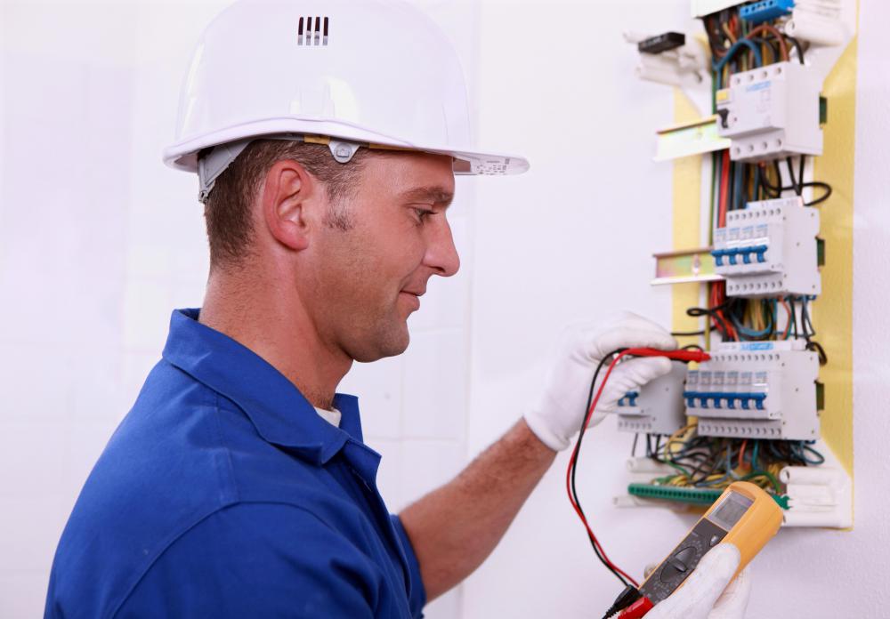 Electricians are service technicians who repair electrical systems.