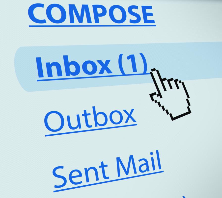 Most email services offer ways to block harassing messages.