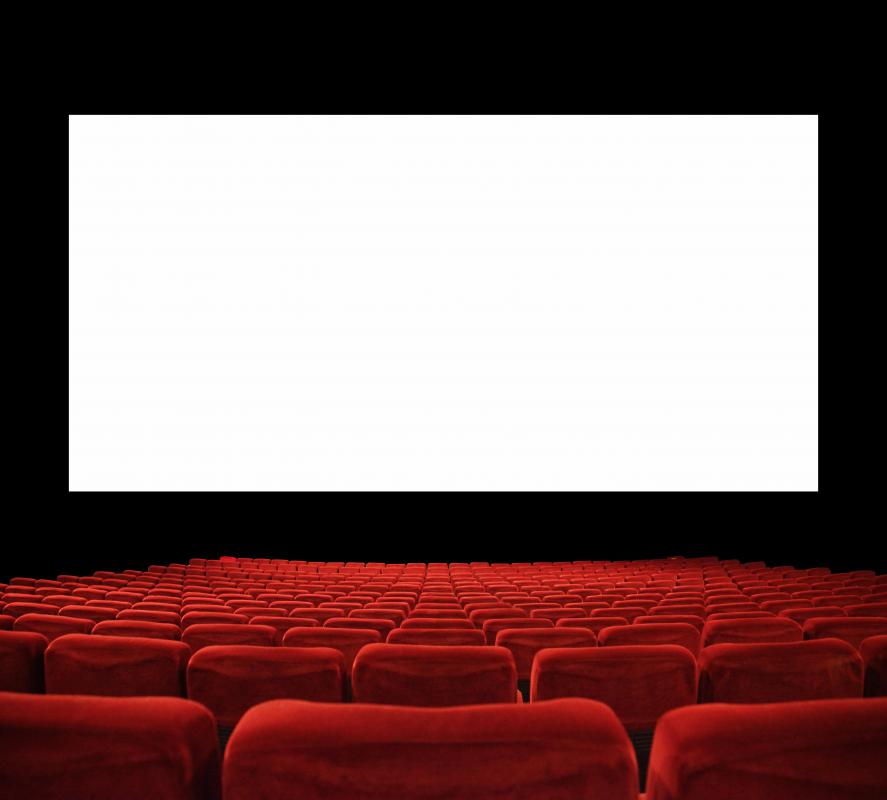 A movie theater.