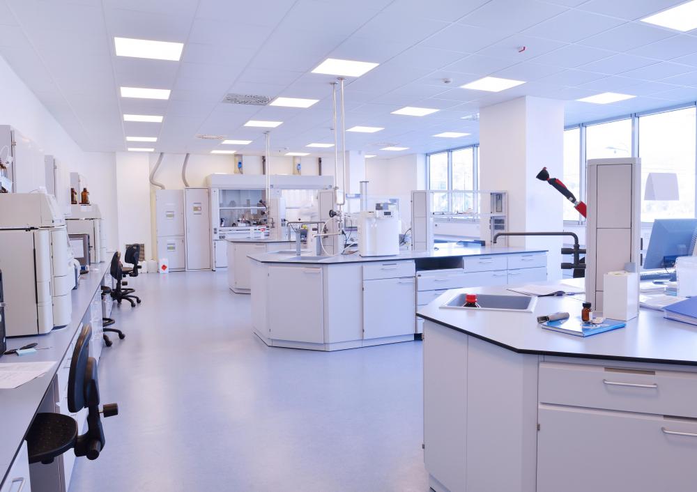 Scientific laboratories may benefit from having sealed concrete floors.