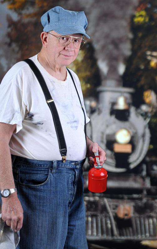 Railroad workers will routinely inspect the stock and switch rails to ensure they are in good working order.