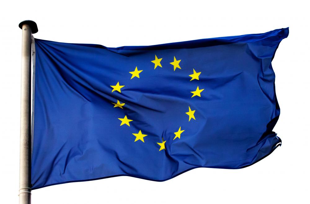 Flag of the European Union.