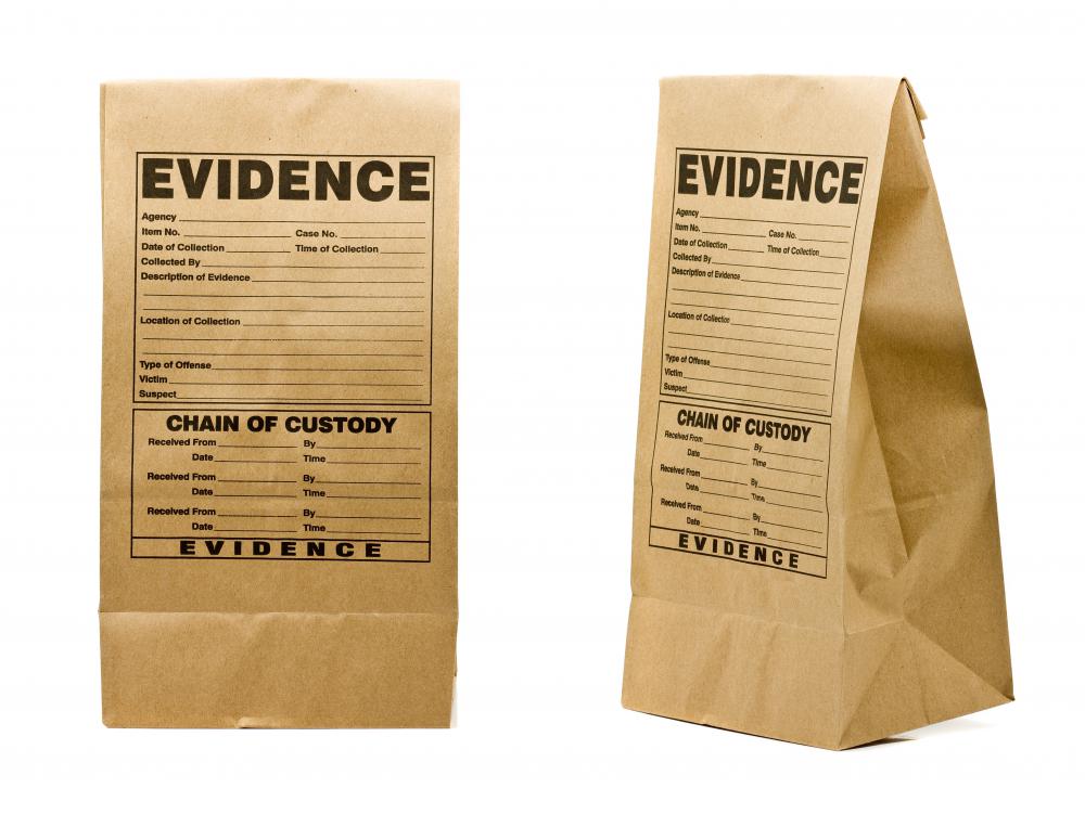 Inadmissible evidence cannot be presented during a trial.