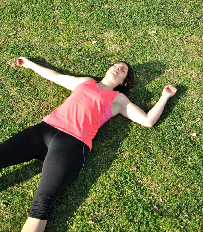 If a person tries to persist exercising after "hitting a wall" they may pass out from exhaustion.