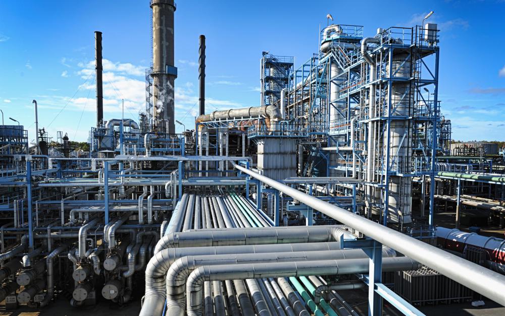 Working in a factory or refinery is a traditional type of working class job.