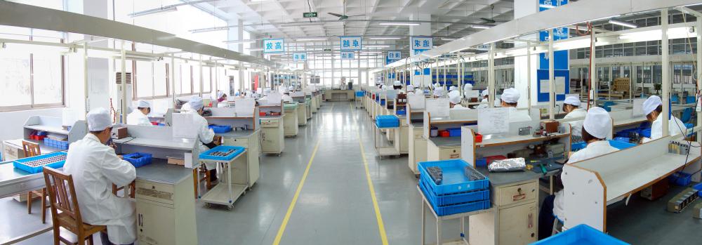Some factories require a large number of individual stations and equipment to produce units at the desired rate.