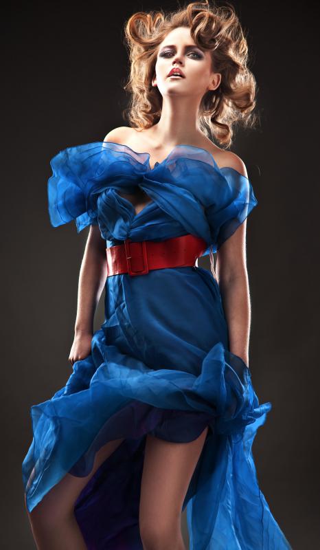 Models are used to show how new fashions look when worn.