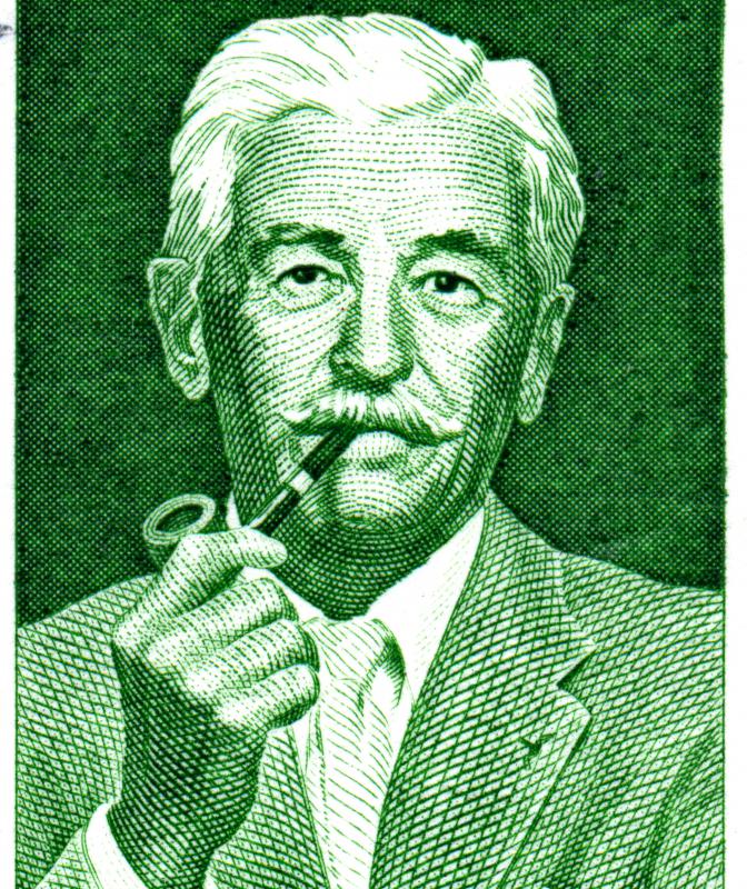 Novels by William Faulkner are typically included in the American canon.