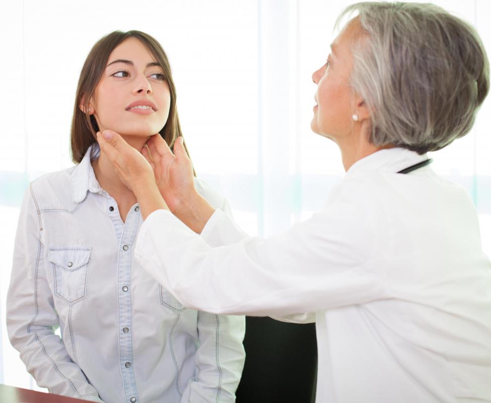 An overactive thyroid gland may cause postural tremors.