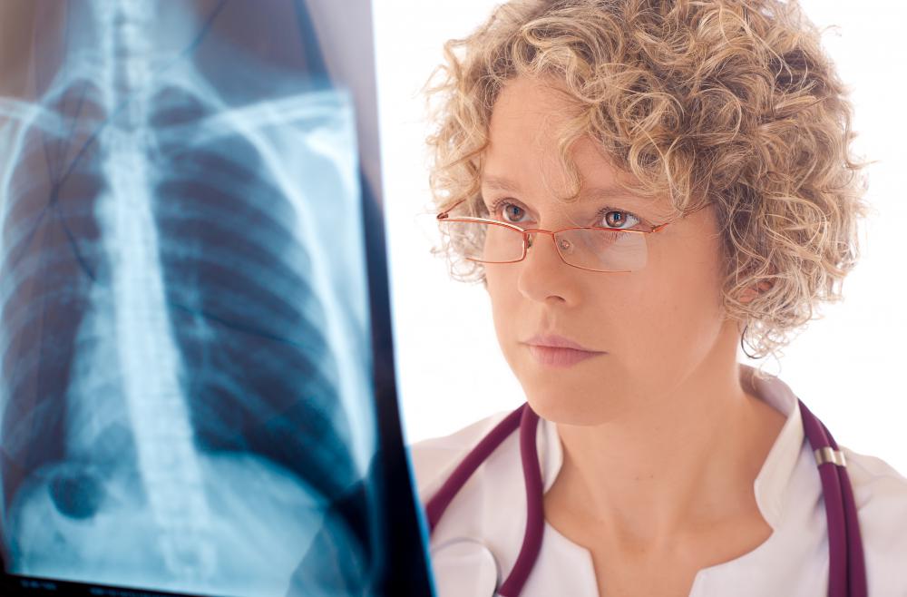 The lung infection known as tuberculosis is often detected during a chest X-ray.