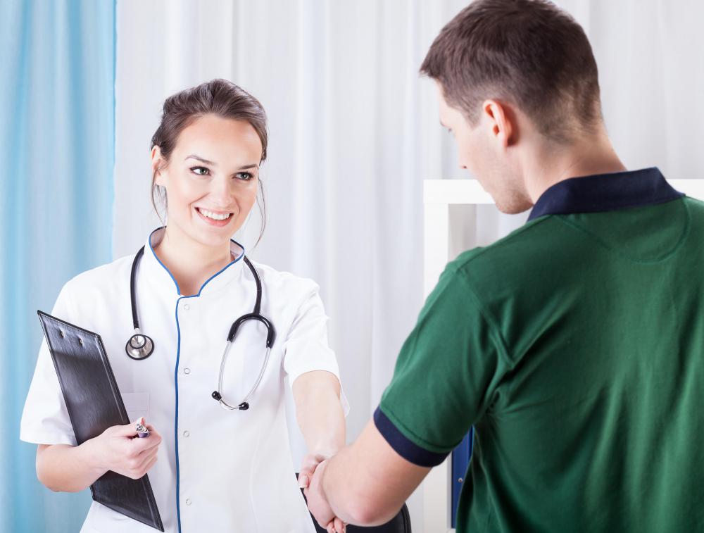 Breast nodules can affect men as well as women.