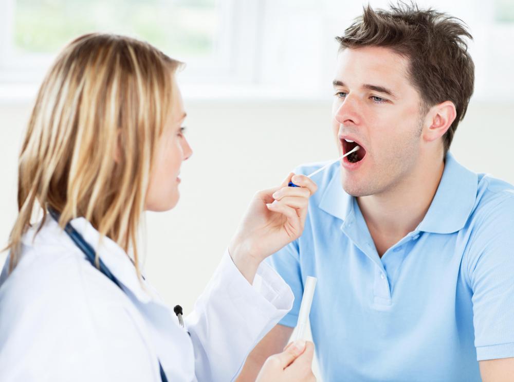 Saliva tests may be conducted to determine a person's recent drug use.