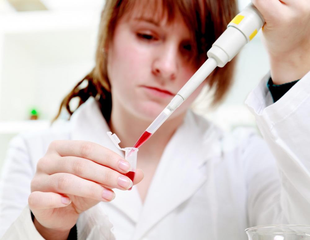 Pipettes can be used to pick up and deliver fluids.