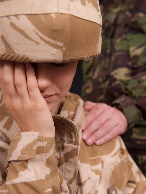 Cognitive behavioral group therapy might help people dealing with the effects of PTSD.