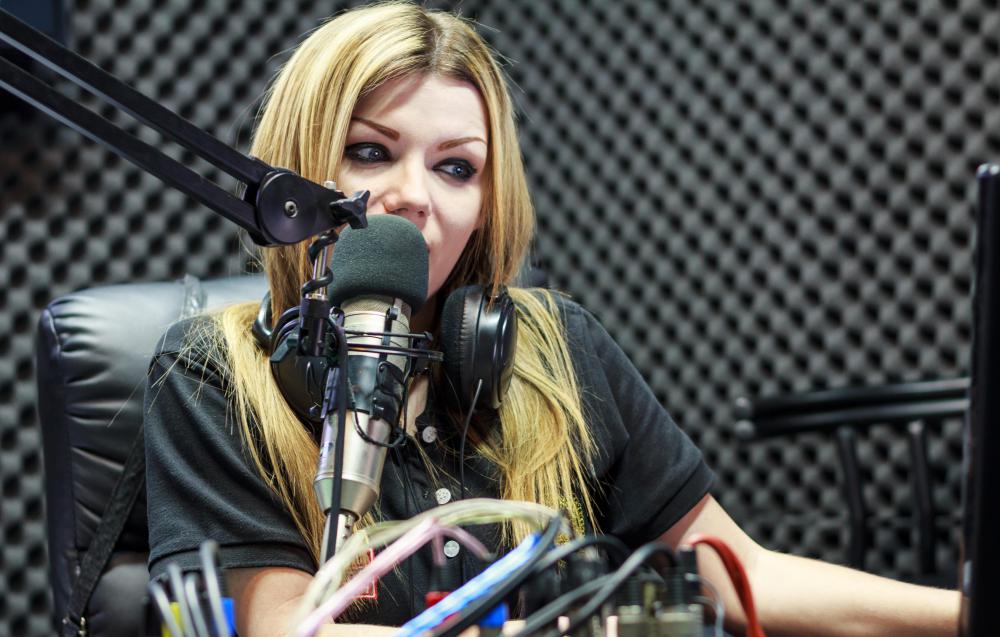 Talk shows may be on the radio.
