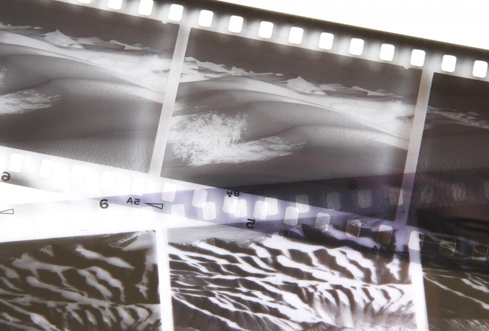 A piece of film usually contains several layers of filters and emulsions.
