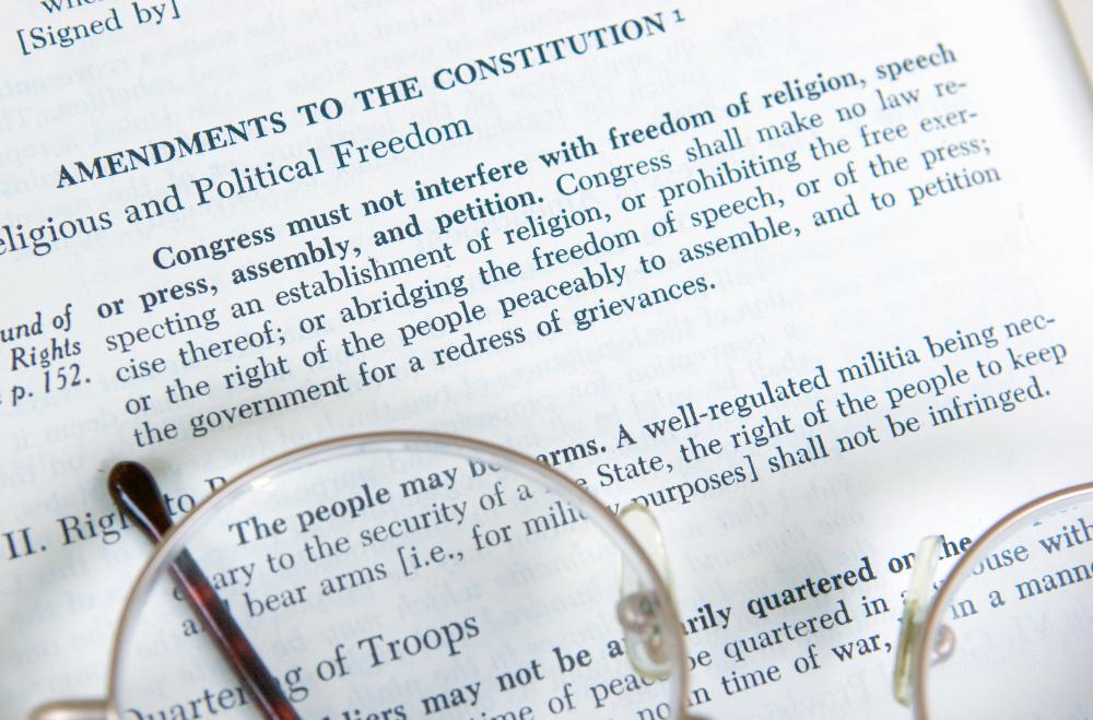 The First Amendment allows people to express themselves without fear of governmental repercussion.