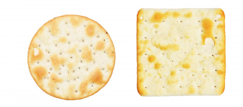 Crackers help settle the stomach.