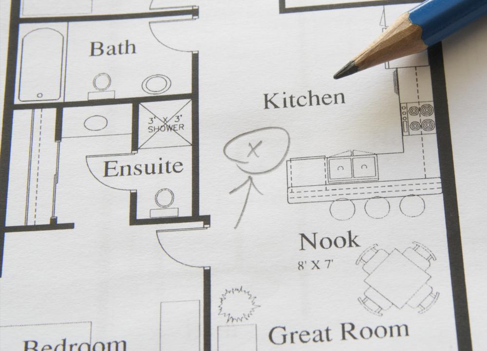 Any building project will include floor plans.