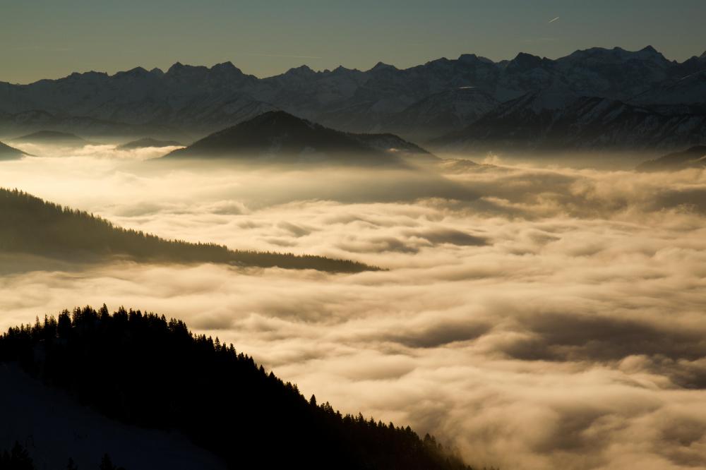 Mountains have an effect on rainfall and humidity.