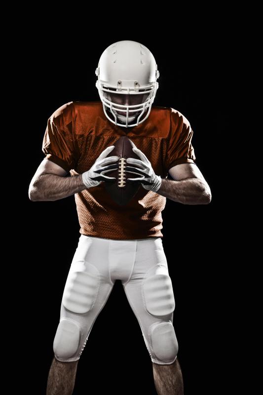 Arena football is played on a smaller field with fewer players.