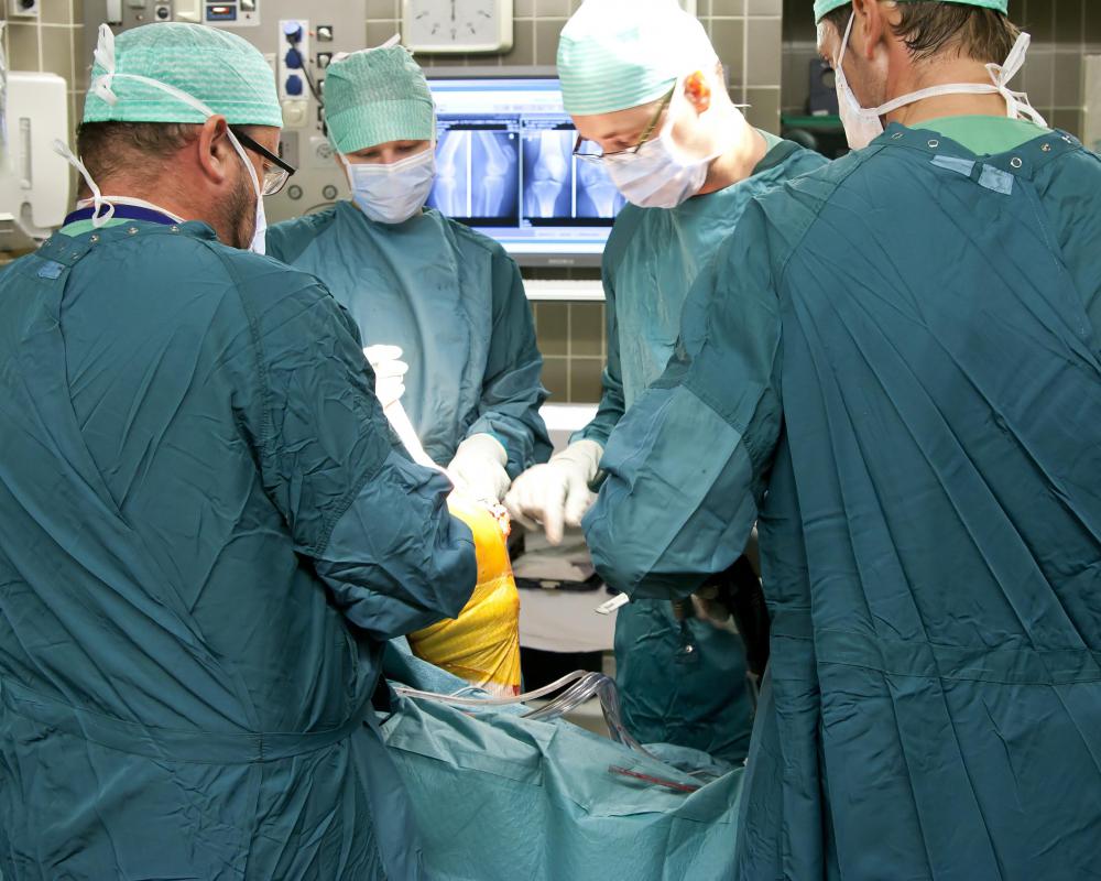 Treatment for adenocarcinoma may include surgery.