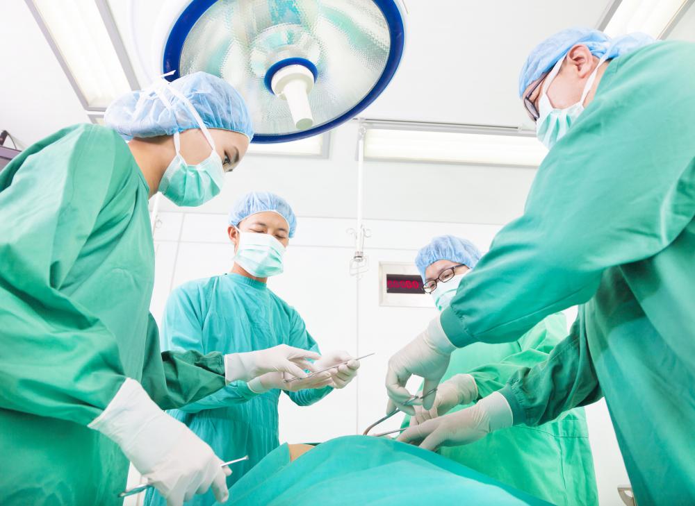 Surgery may be required to treat an inguinal hernia.