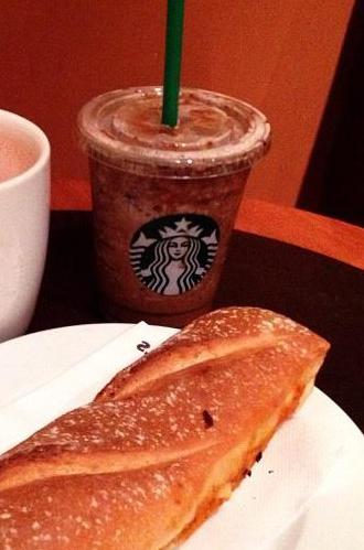 Starbucks' food and beverages are the same throughout the world.