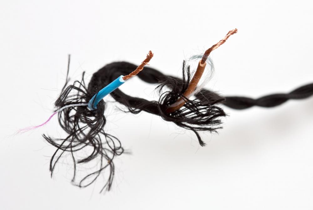 When the check engine light goes on, check under the hood for frayed wires that may need to be fixed right away.