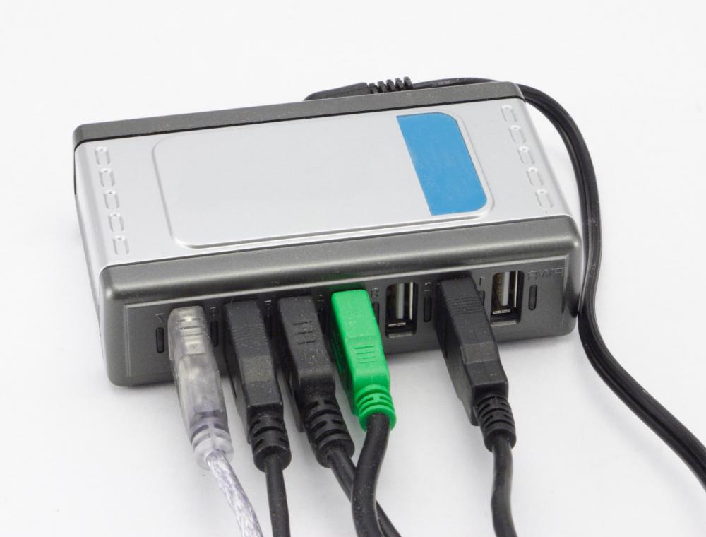 USB cables allow computers to connect to peripheral devices.