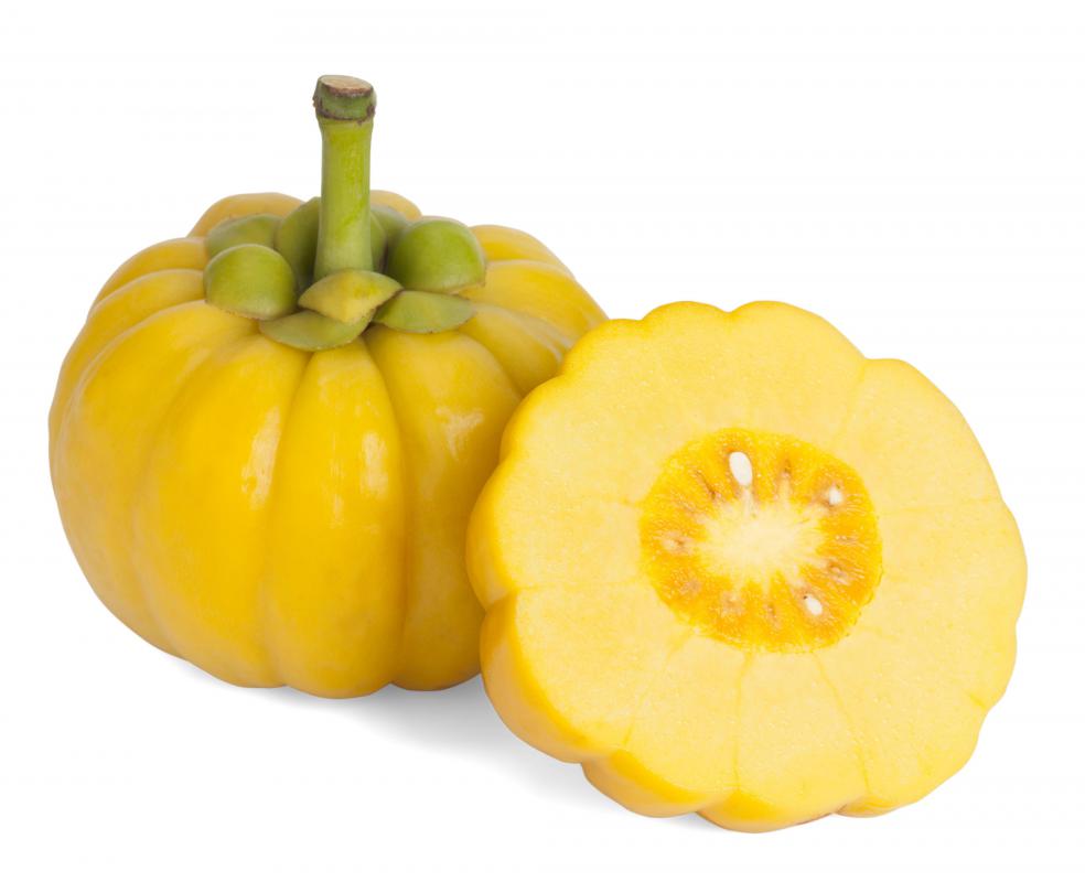 Garcinia cambogia extract comes from the fruit of the Garcinia cambogia tree.