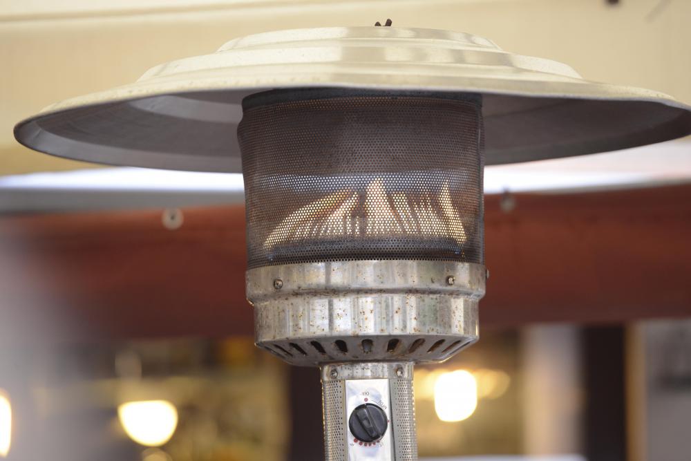 Propane heaters come in a variety of sizes.